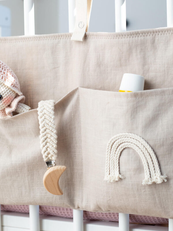 Bett Utensilo Leinen